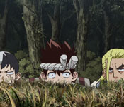 chrome and the others hiding from ukyo